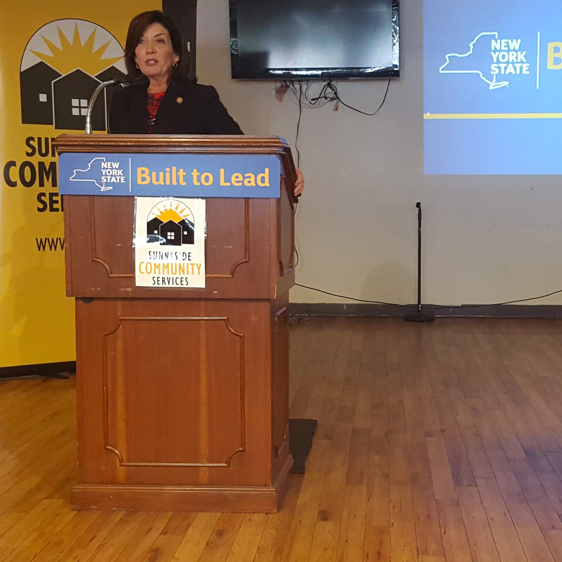 New York State Lieutenant Governor Kathleen C. Hochul presented “State of the State” at SCS
