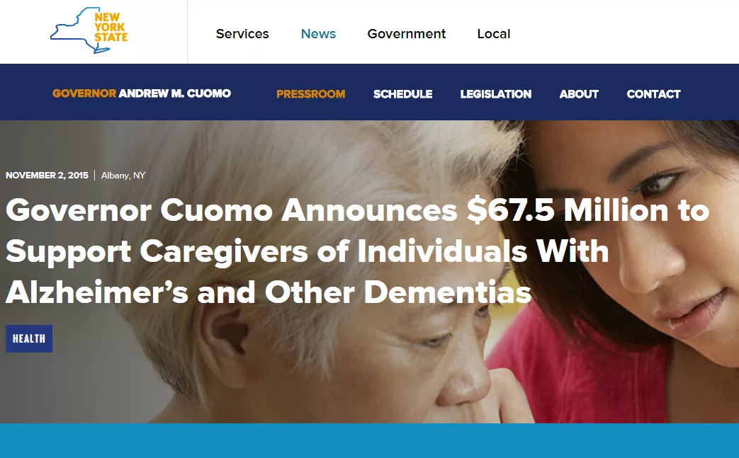SCS Receives Grant to Support Family Caregivers of Individuals with Alzheimer’s and Dementia