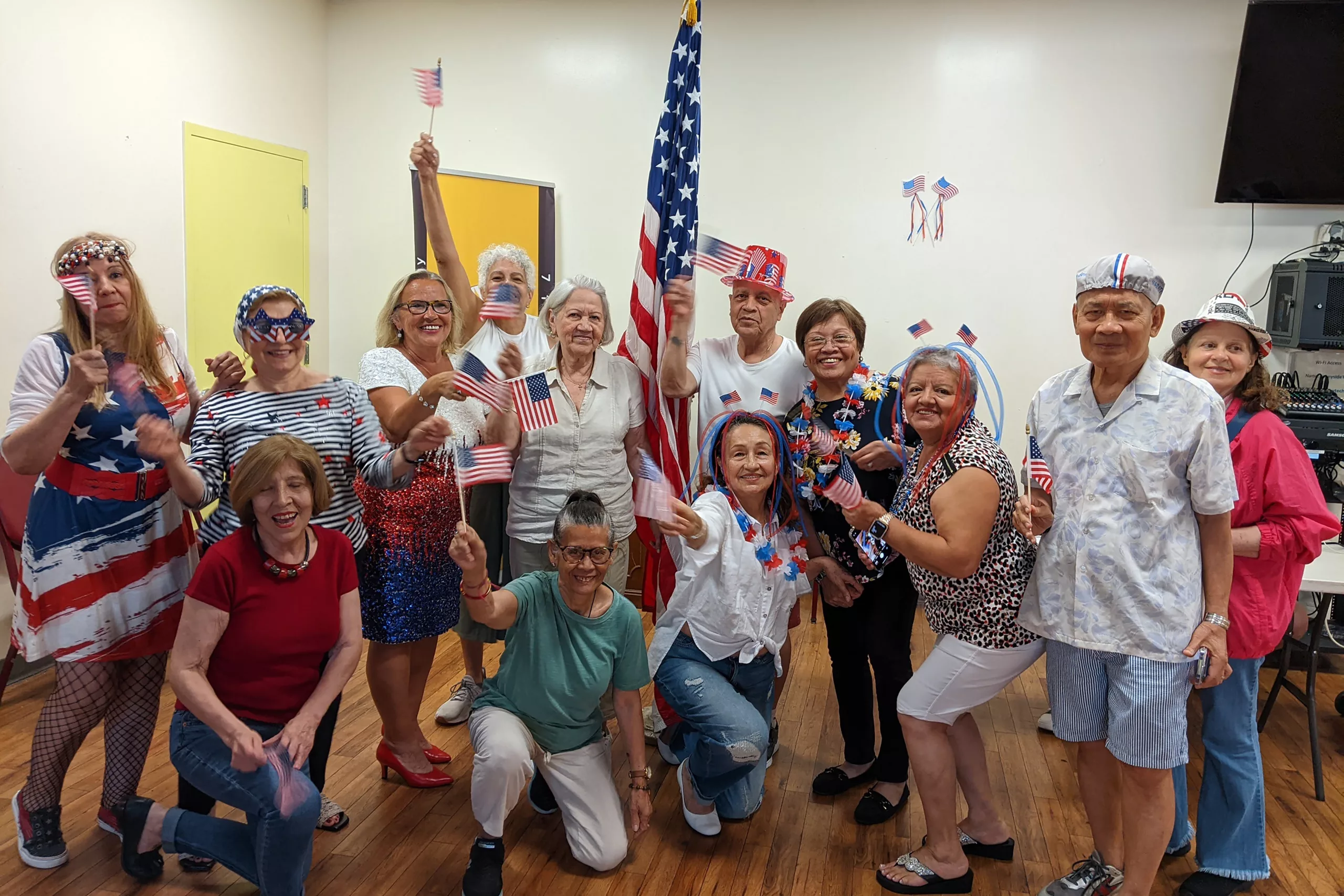 July 4th Celebration at Our Older Adult Center